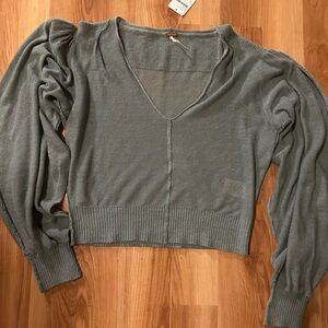 FP Movement by Free People Green Blouse